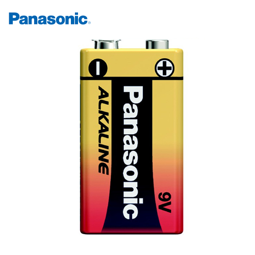 ถ่าน Panasonic ALKALINE 9V (ก้อนเหลี่ยม)
