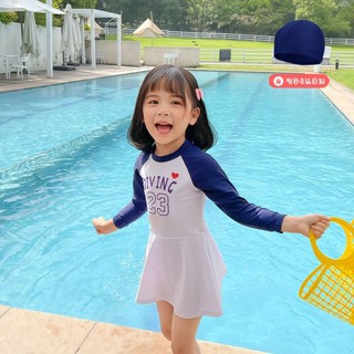 PRINCESS KESLI  ปีสาวชุดว่ายน้ําชุดเด็กเจ้าหญิงชุดว่ายน้ํากร…