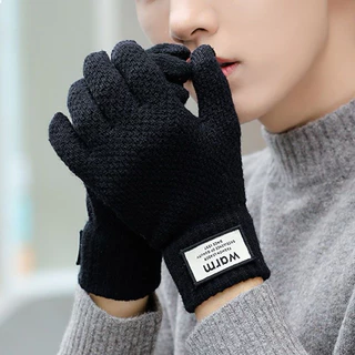 ถุงมือไหมพรม ไซส์ใหญ่ พิเศษ ผู้ชายใส่ได้สบายๆ สวยงาม คุณภาพดี พร้อมส่งจากไทย