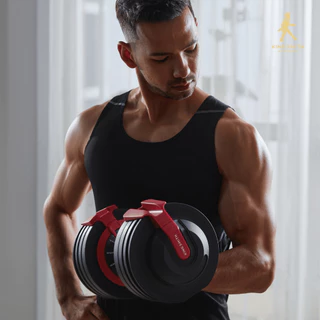 KINGSMITH Adjustable Dumbbell FWAD241 24KG ดัมเบลปรับนํ้าหนัก ปรับน้ำหนักได้สูงสุด 24kg. แข็งแรง ทนทาน