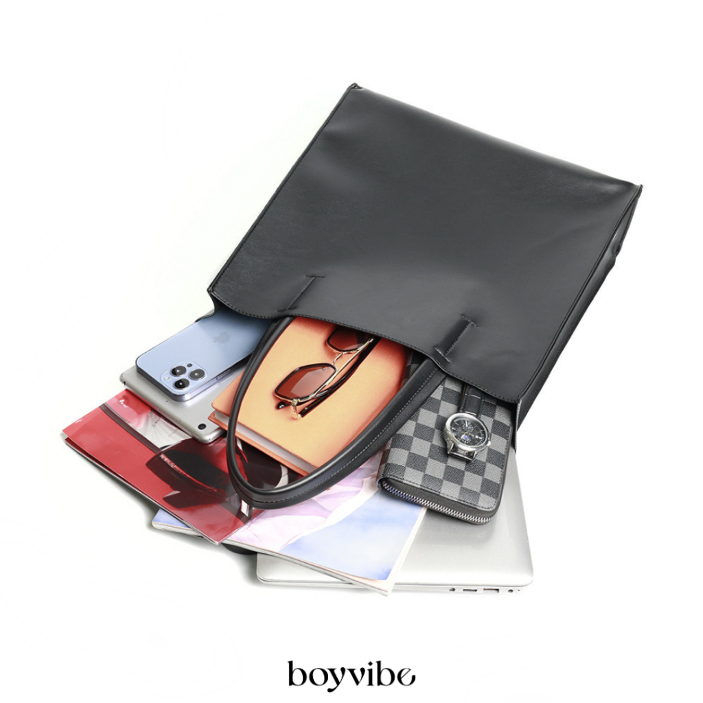 พร้อมส่ง🔥 กระเป๋าถือ กระเป๋าสะพายไหล่ รุ่น Office Tote Bag ใส่โน๊ตบุ๊ค ใส่แล็ปท็อป 13 นิ้วได้ กระเป๋าจุ ใส่ของได้เยอะ