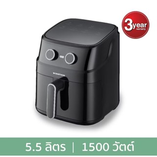 [รุ่นใหม่!] SMARTHOME หม้อทอดไร้น้ำมัน หม้ออบลมร้อน 5.5 ลิตร…