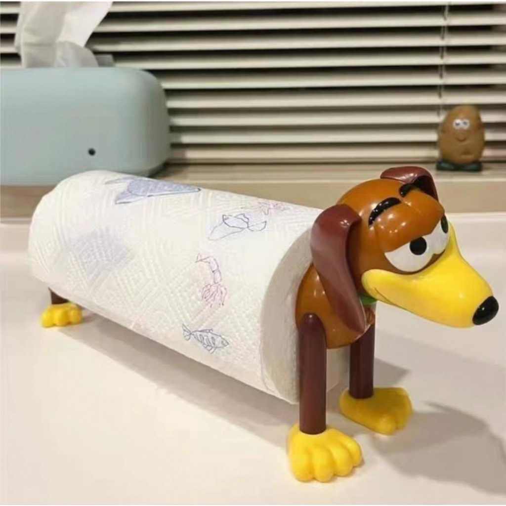 𝙎𝙇𝙄𝙉𝙆𝙔 𝙏𝙄𝙎𝙎𝙐𝙀 ที่ใส่กระดาษทิชชู่น้องหมา Toy Story ของแต่งบ้านน่ารัก ใช้งานได้จริง วางตรงไหนก็น่ามอง 🧻🐾