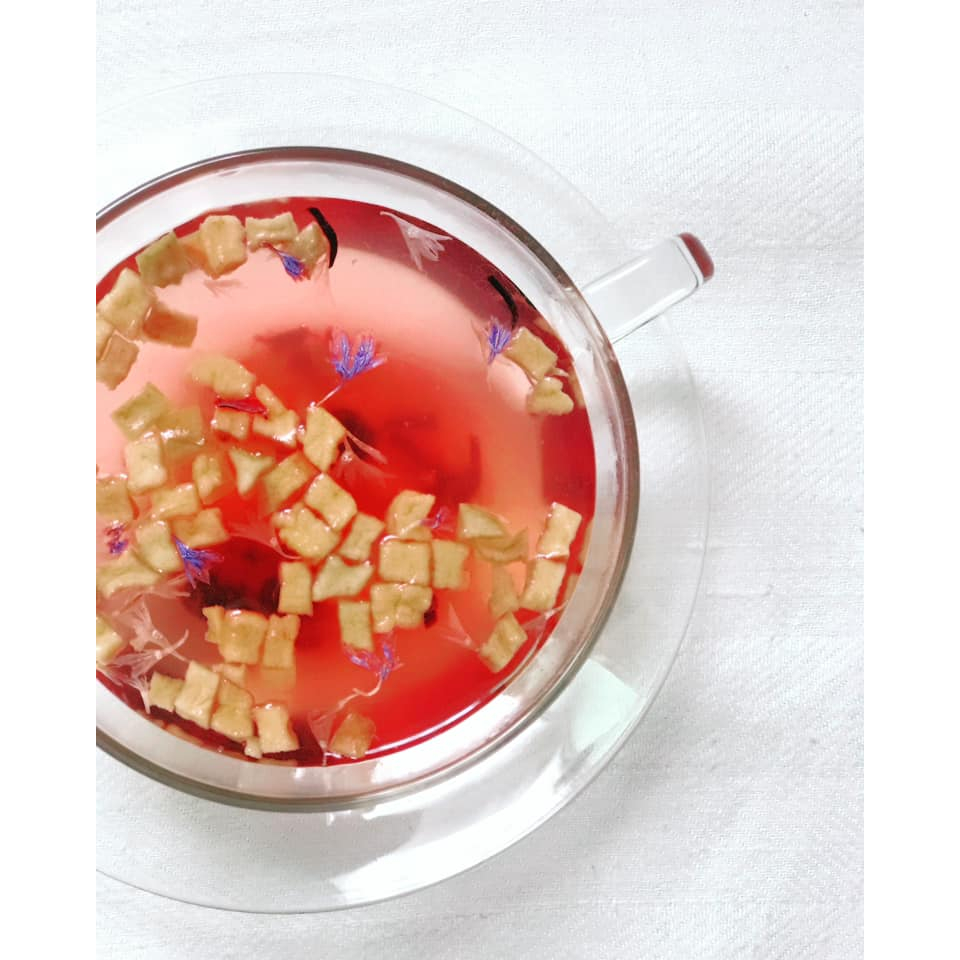 ชาผลไม้ รวม 5 รสชาติ (Fruit Tea ) ชาผลไม้อบแห้ง กินได้ ดื่มได้ ไม่มีคาเฟอีน สำหรับเด็ก ผู้ใหญ่ คาเฟ่