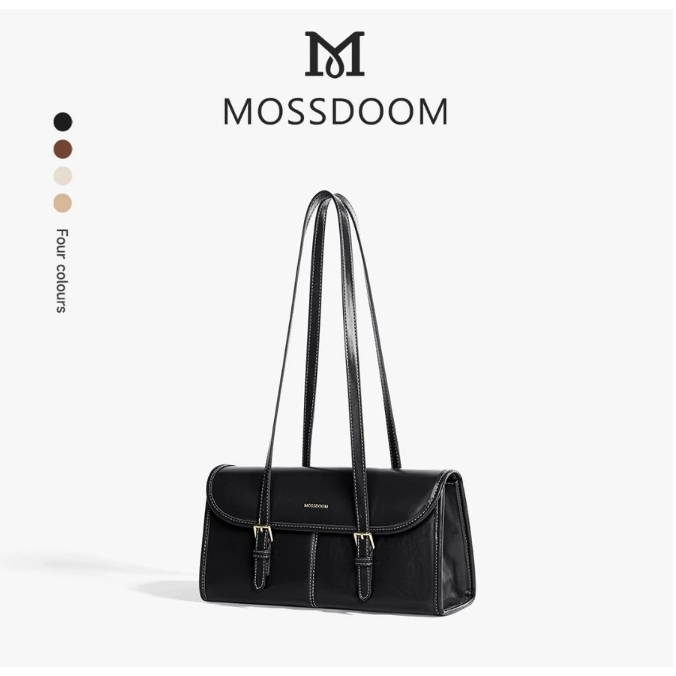 MOSSDOOM Estelle Bag กระเป๋าสะพายไหล่แบบกระเป๋าเอกสาร