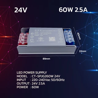 กล่องแปลงไฟ Switching LED Power Supply 12V 24V MINI