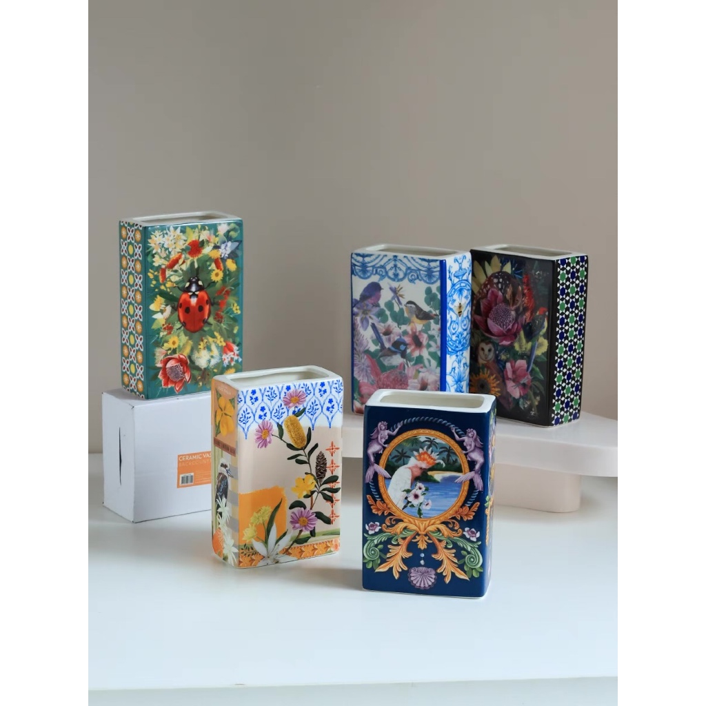 💐🪻❤️ SPECIAL ❤️ Lalaland, Australia เป็นสินค้าจากประเทศออสเตรเลีย แจกัน หรือ ที่ใส่ของ 5 สี มีกล่องพ