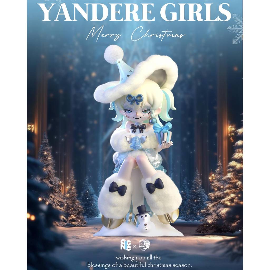 gachabox Yandere Girls Winter Fairy Figure ของแท้ พร้อมส่ง