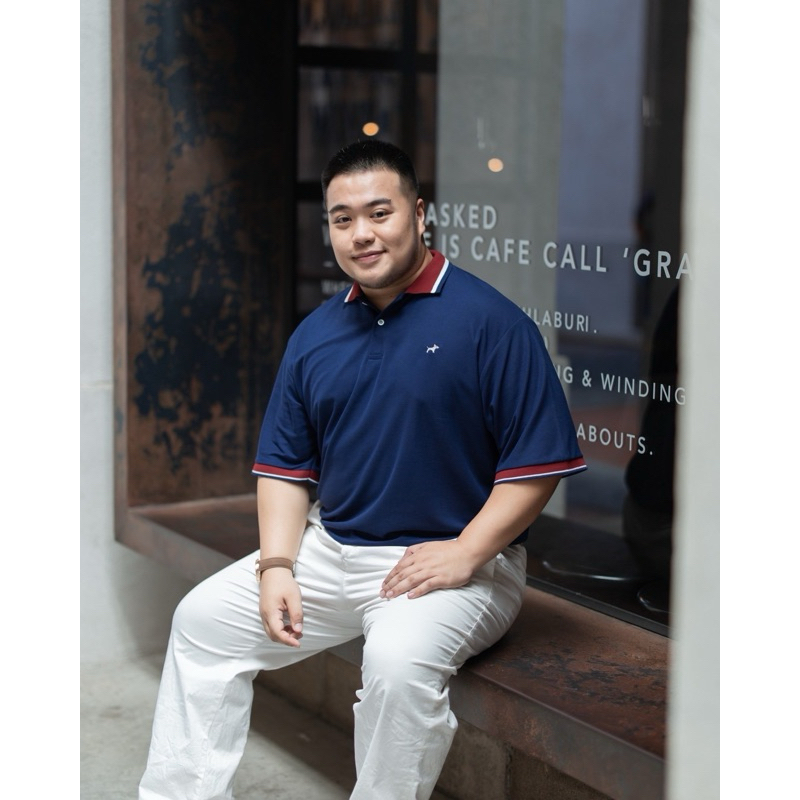 เสื้อโปโลBulltus ทรงผู้ชาย M-9Xl อก38-60“พร้อมส่ง