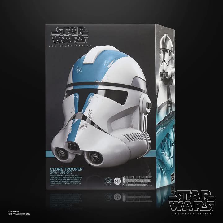 BS Clone Trooper 501st Legion Helmet