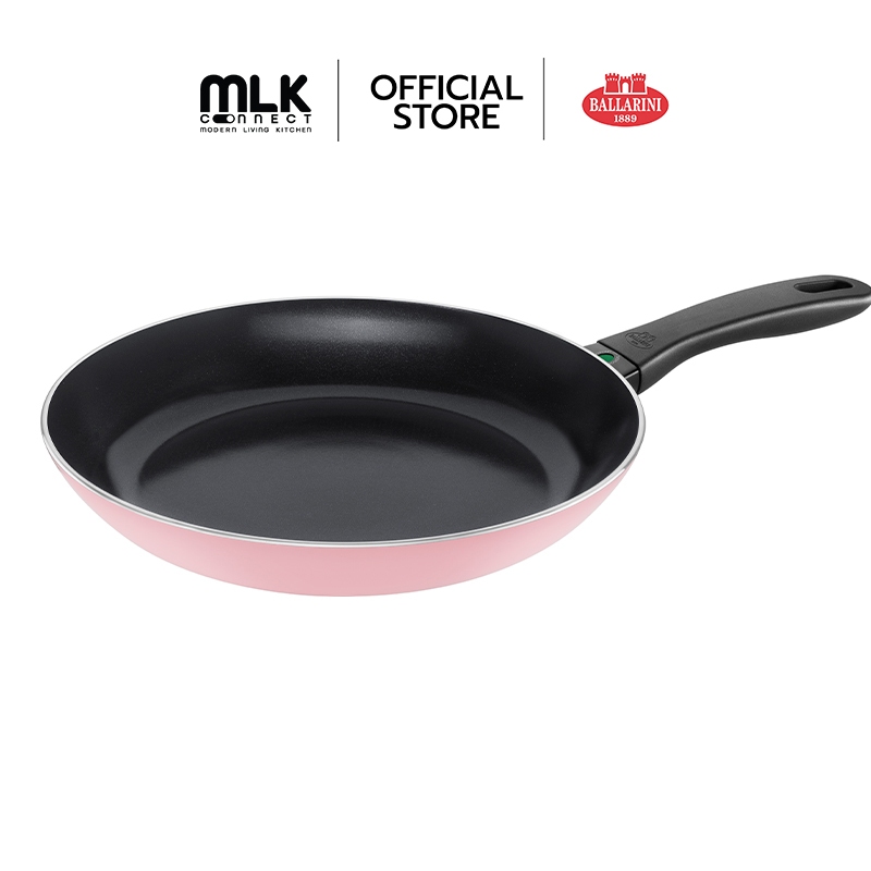 BALLARINI กระทะอลูมิเนียมเคลือบ Non-stick 26 ซม. รุ่น Caprera สี Pink N1010817