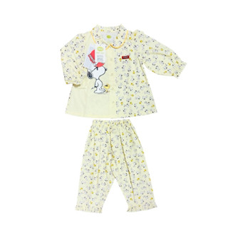 Enfant Green X Snoopy Collection อองฟองต์ กรีน ผ้าป่าน แขนตุ…