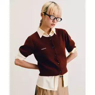 maison KEEPS | Mirin Knitted Top | เสื้อไหมพรมแขนสั้น
