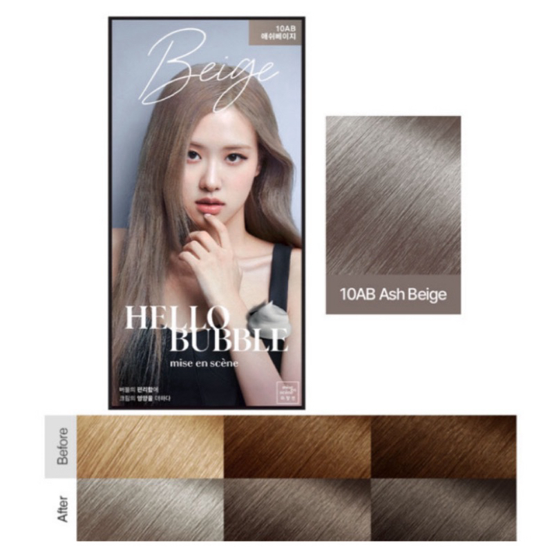 Mise En Scene Hello Bubble Foam Color [ โฟมเปลี่ยนสีผม ] #Blackpink