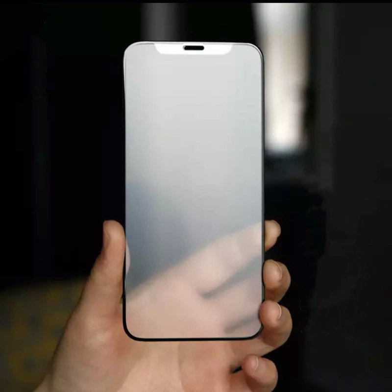 ฟิล์มกระจก ด้าน สำหรับ iPhone เต็มจอ นิรภัย AG 17Air/17 Pro Max/16E/16/15/14/13/12mini 11 6 6S 7/8 Plus X XR XS Max SE3 thumbnail 4