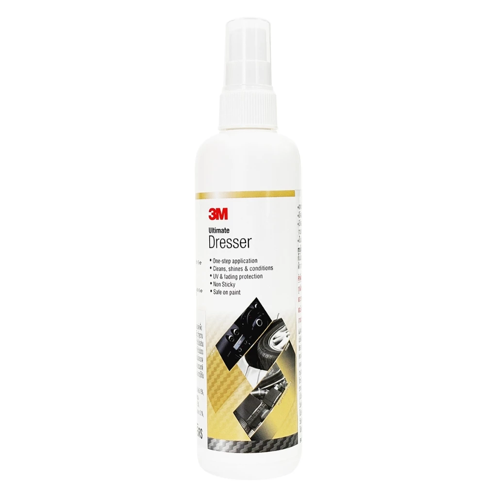3M Ultimate Dresser น้ำยาเคลือบเงา และฟื้นฟู พลาสติก ยาง และหนังให้ดูใหม่ 250 ml. thumbnail 3