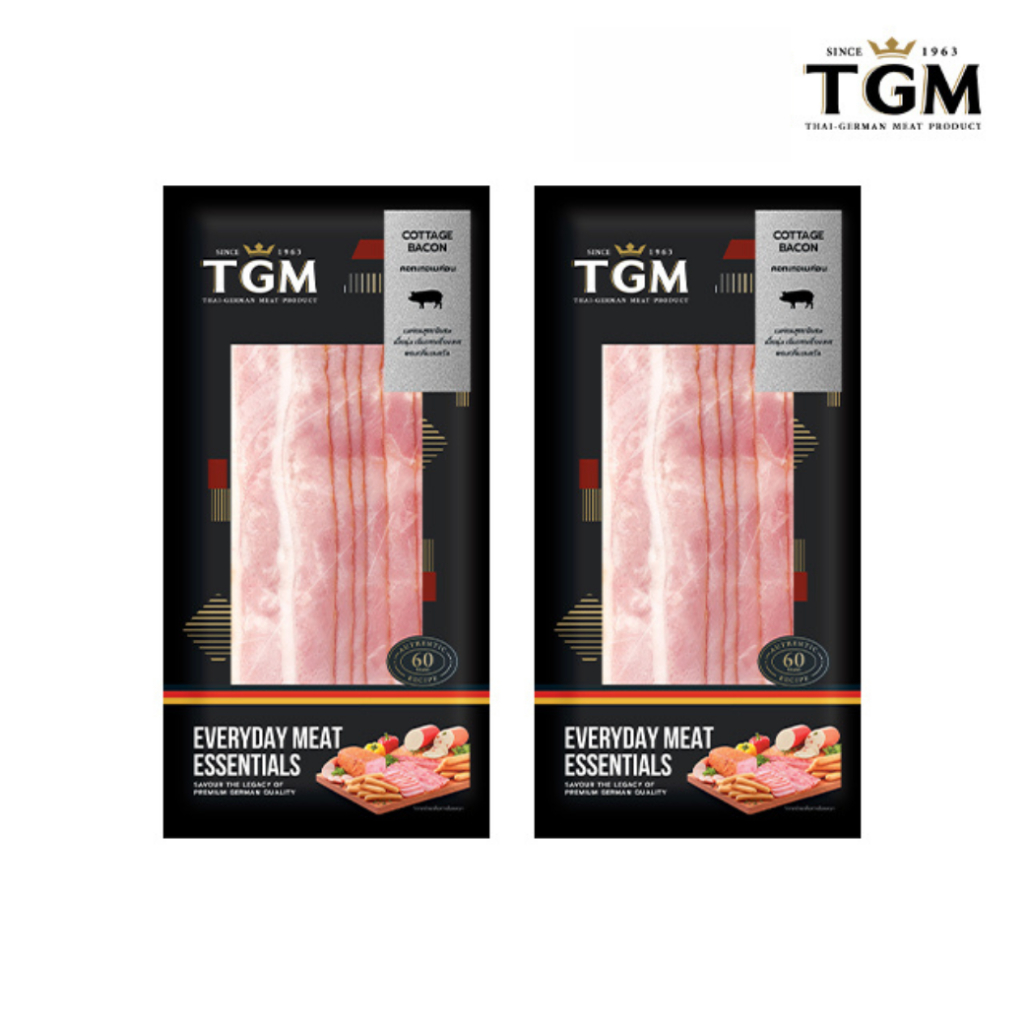 TGM คอทเทจเบค่อน 150 gx2 (ซื้อ 1 แถม 1)