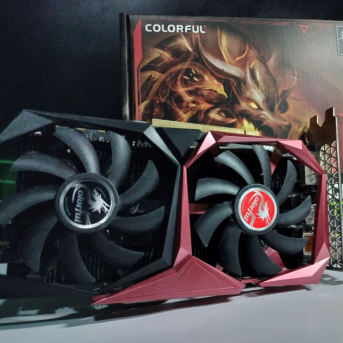 COLORFUL GPU (การ์ดจอ) GeForce GTX 1050 Ti NB 4G-V มือ2 สภาพดี