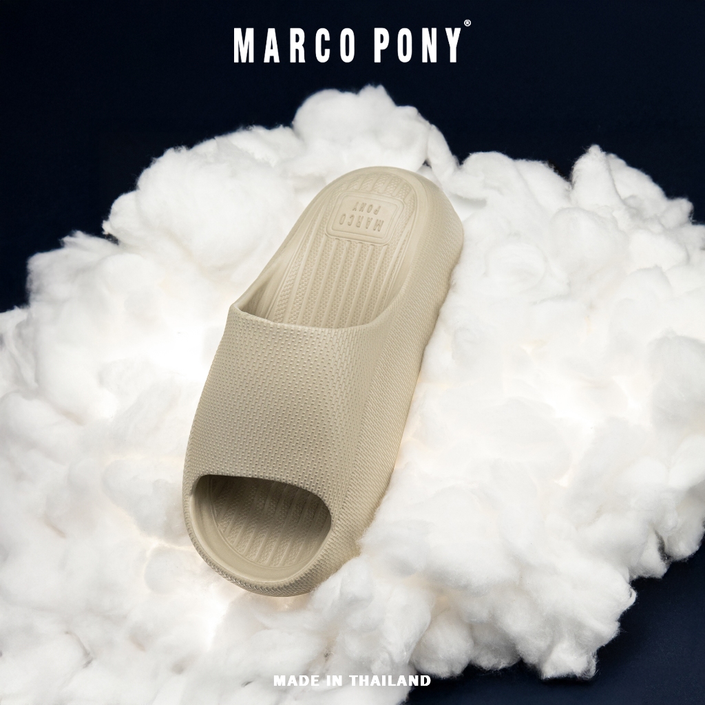 Marco Pony รุ่น MH9028 รองเท้าแตะผู้หญิง รองเท้าใส่ในบ้านนุ่มๆ ลายอุ้งเท้าแมวน่ารัก แฟชั่นฤดูร้อน เบาสบาย พื้นหนากันลื่น