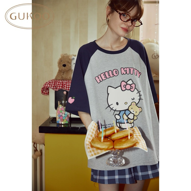 [พร้อมส่ง]Gukoo x Hello Kitty ของแท้ลิขสิทธิ์ Sanrio🐱🐱