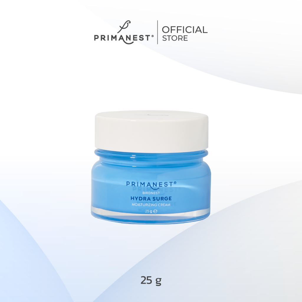 PrimaNest Birdnest Hydra Surge Moisturizing Cream 25 g พรีมาเนสท์ ไฮดรา เสิร์จ มอยเจอร์ไรซิ่ง ครีม