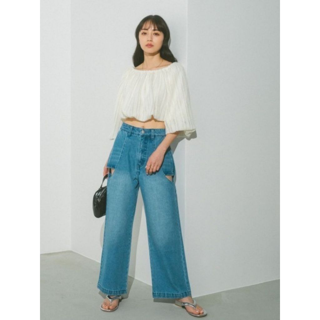 NAKARA BLOUSE  เสื้อเบลาส์แขนยาวยเอวจัํมนาการ่า ⁣⁣⁣⁣⁣⁣⁣