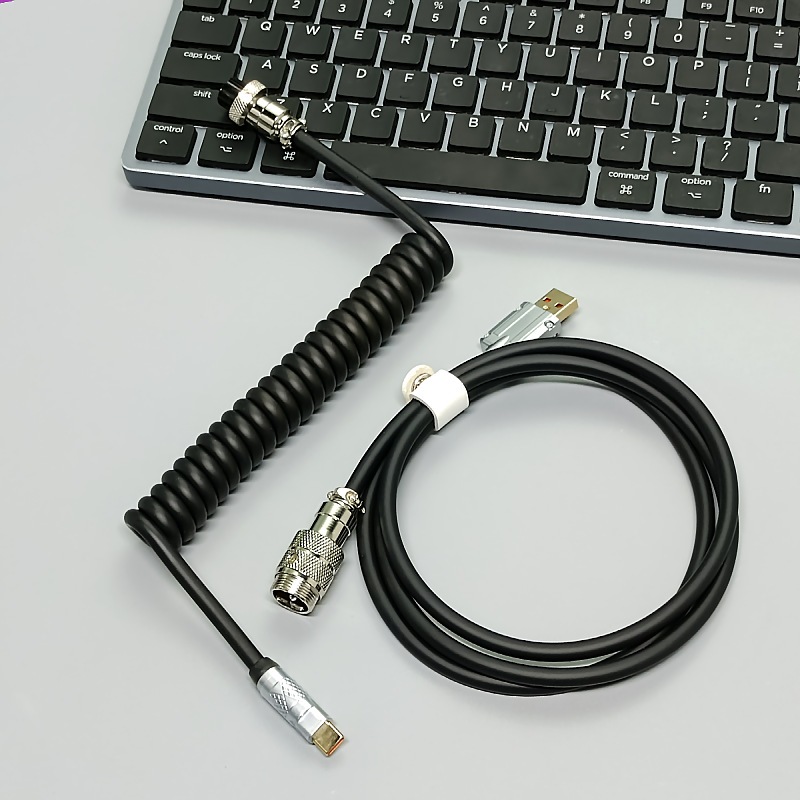 พร้อมส่งจากไทย Mechanical Keyboard Cable 1.8m Type C to Usb