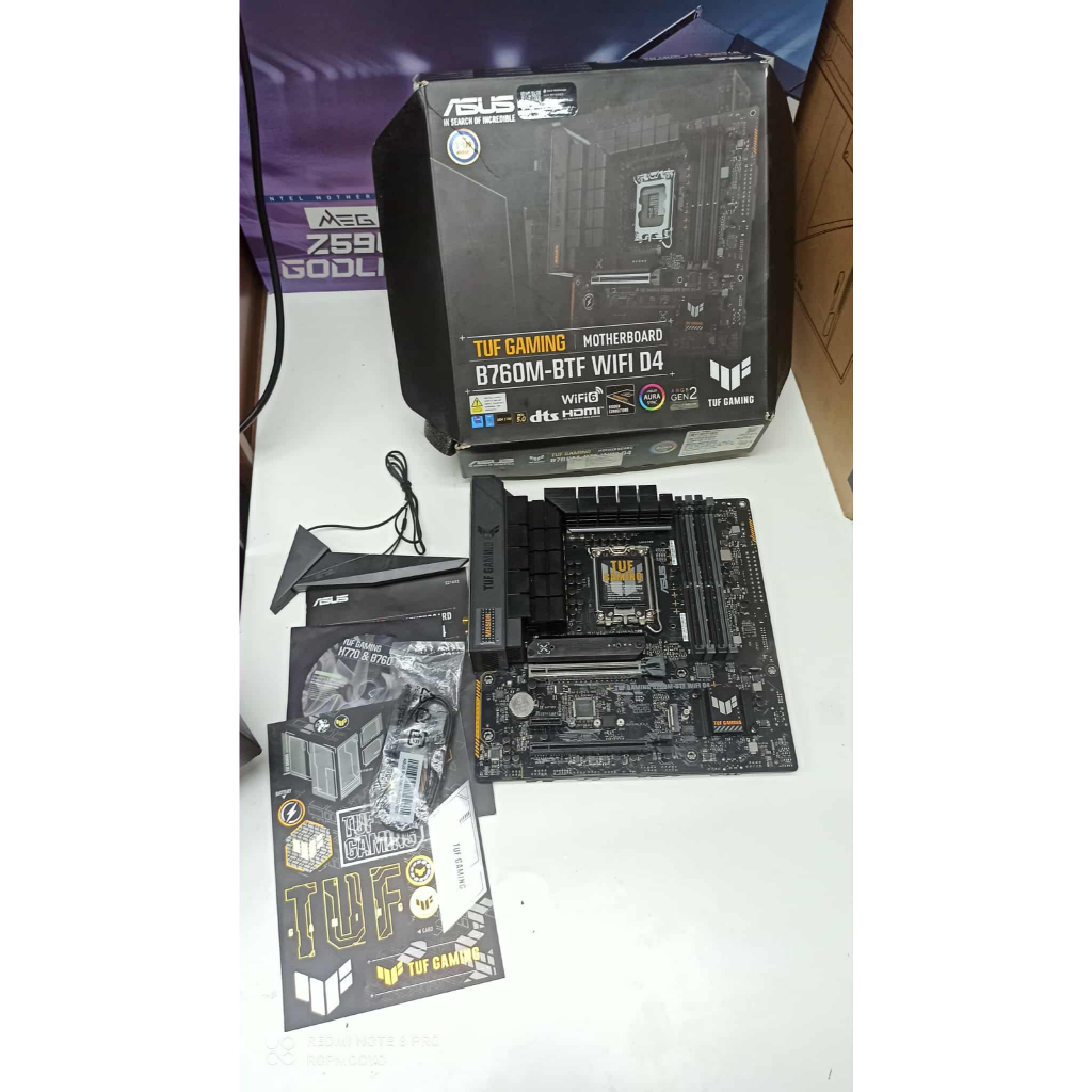 MAINBOARD (ASUS TUF GAMING B760M-BTF WIFI D4 (DDR4) อุปกรณ์ครบกล่อง ประกันยาว สินค้าใช้งานแล้ว