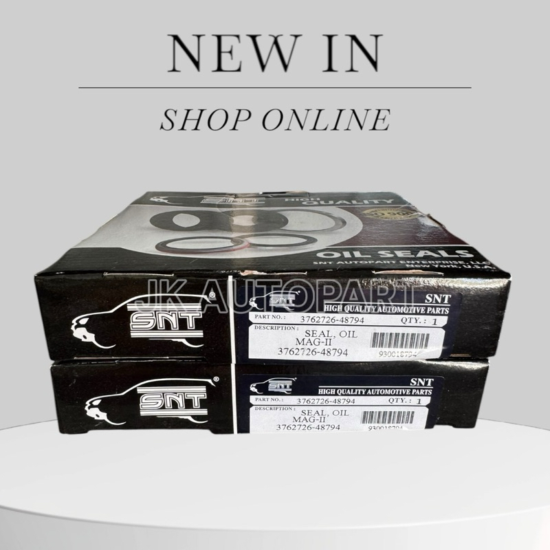 ซีลล้อรถพ่วง MAGNUM ซีลรถพ่วงของแดง MAG II รหัส 3762726-48794/455247-10343 ยี่ห้อ SNT แท้ๆ/BINKP ราคา ถูกที่สุด ดีลบีเคเค แกลเลอรีภาพที่ 2