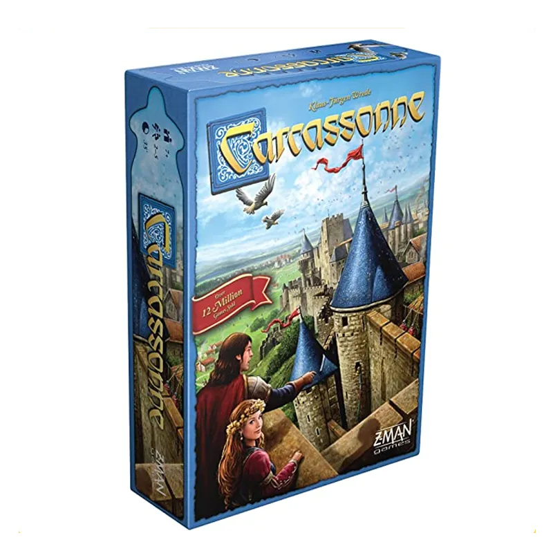 Carcassonne Board Game 2-5 Players Board Game
