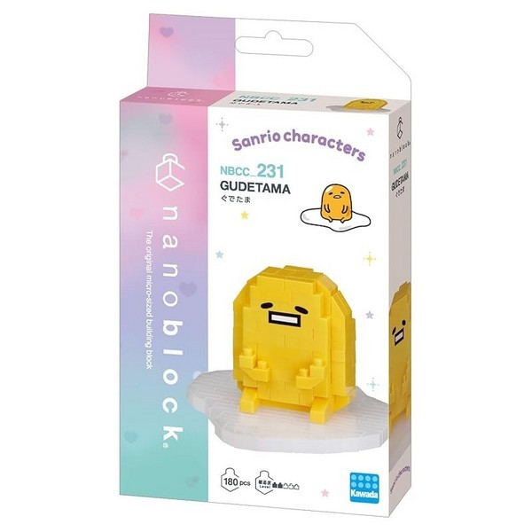 Kawada nanoblock NBCC_231 Gudetama 4972825233702 (นาโนบล็อค)
