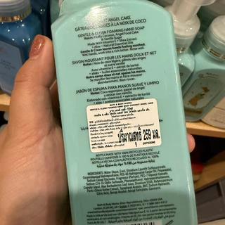 Bath & Body Works โฟมล้างมือหอมยอดฮิต Gentle & Clean Foaming Hand Soap 259ml.