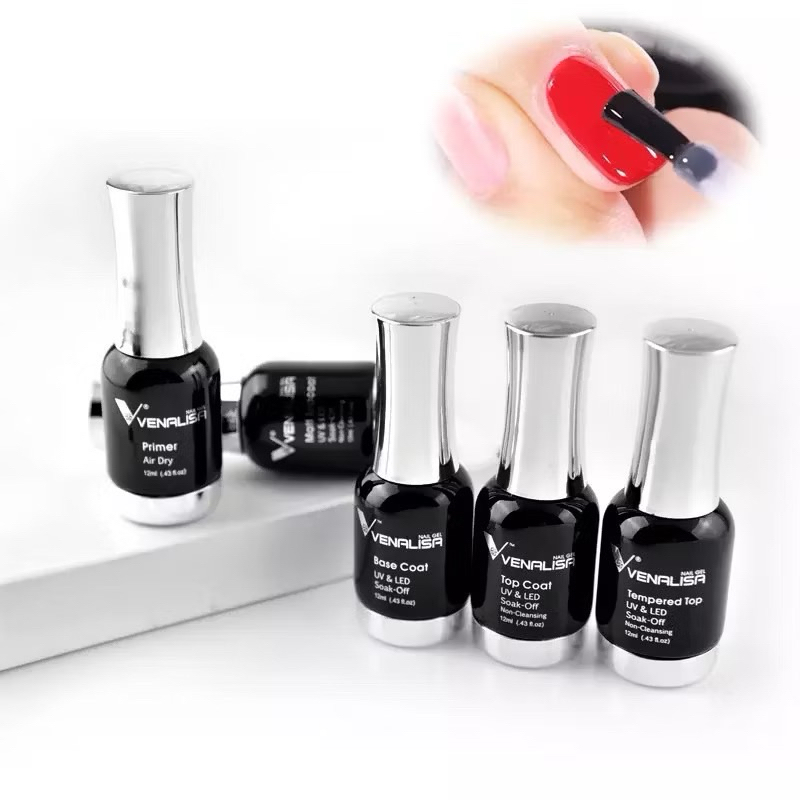 VENALISA  base coat / top coat สีเล็บเจล 12ML