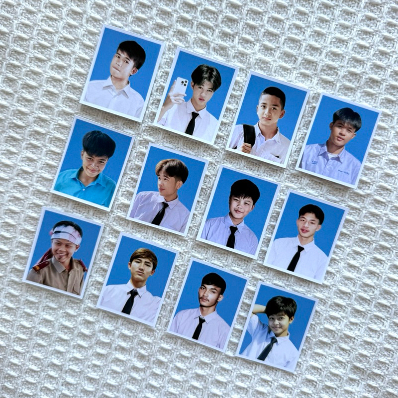 รูป ID ชุดนักเรียน บางแสนไฟท์คลับ Bangsaen Fight Club นักมวย เตย ตูน ข้าวหลาม เตชิน เพชร เอเชีย  ชาไทย - รูปที่ 2