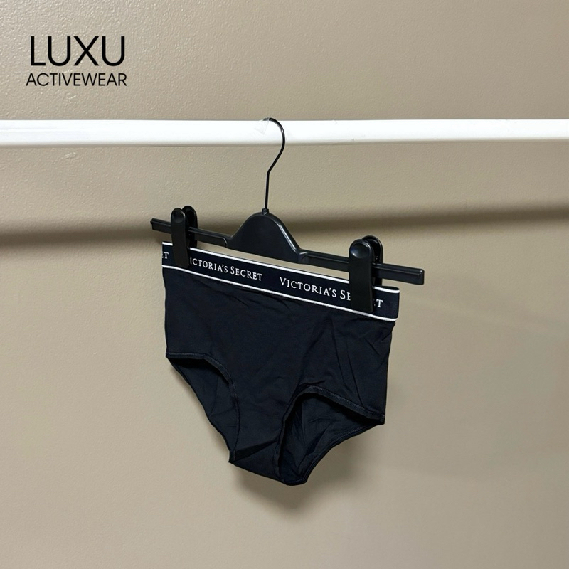 (พร้อมส่ง) Victoria’s Secret กางเกงชั้นในผู้หญิง Logo Cotton Modern Brief Panty (เอวสูง) ของแท้ 100%🇺🇸