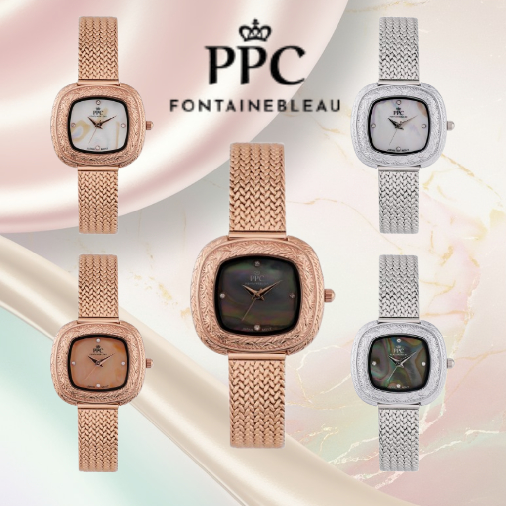 PARIS POLO CLUB รุ่น PPC-DJ01 นาฬิกาข้อมือผู้หญิง นาฬิกาParis Polo