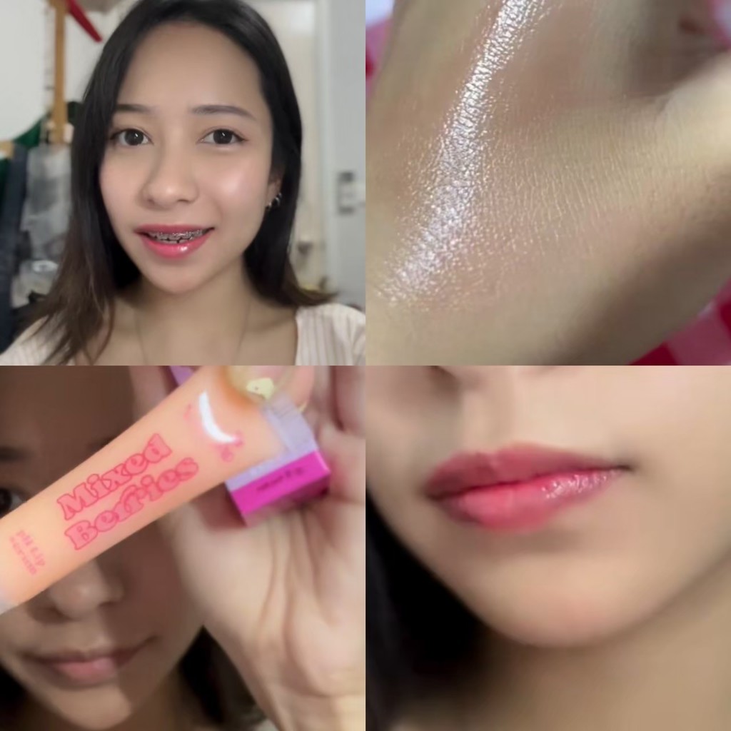 ลิปเซรั่มเปลี่ยนสี Vegan PH Lip Serum แก้ปากดำคล้ำ ปากลอก เติมร่องปากฟู สีชมพูระเรื่อธรรมชาติ