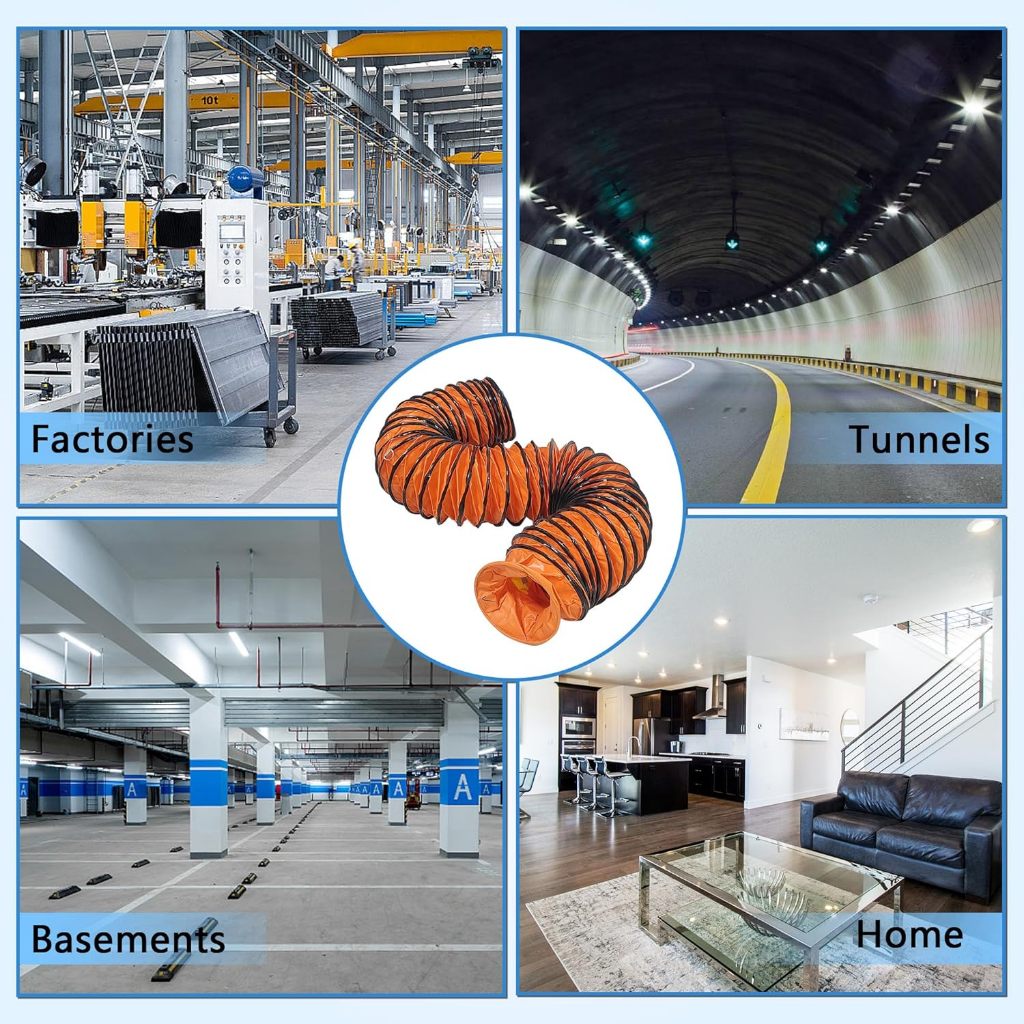 ท่อผ้าใบ PVC – แข็งแรง ทนทาน เหมาะสำหรับการระบายอากาศ