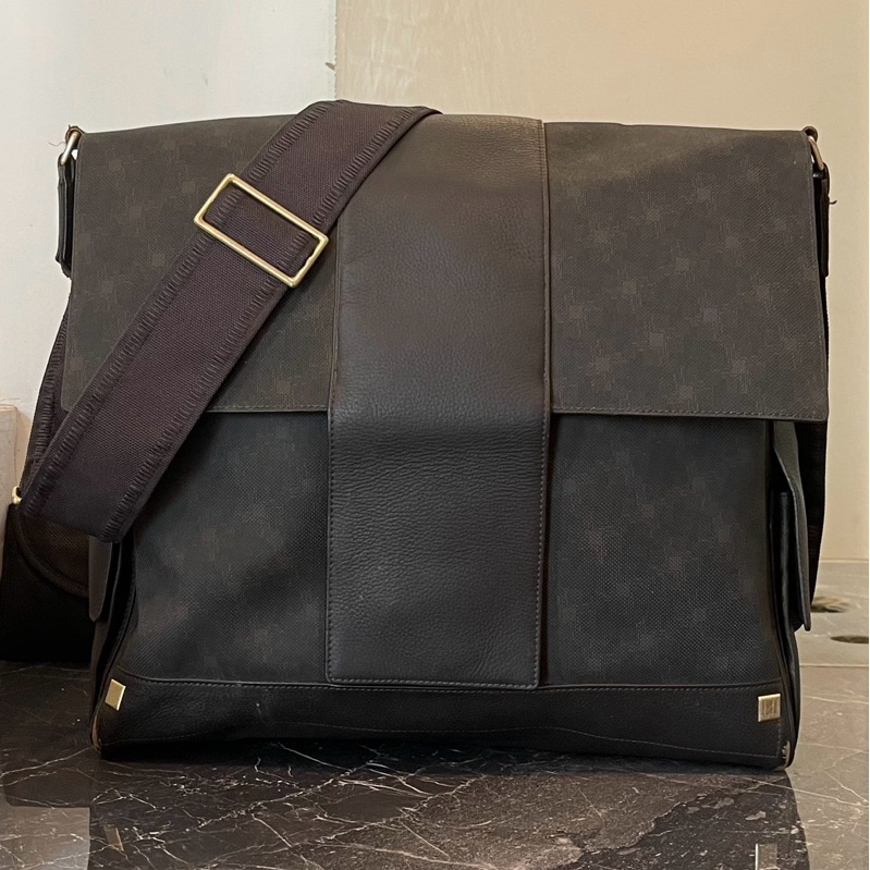 แท้💯 Dunhill Messenger Bag กระเป๋าDunhill กระเป๋าผู้ชาย กระเป๋าสะพายข้างผู้ชาย ดันฮิลล์