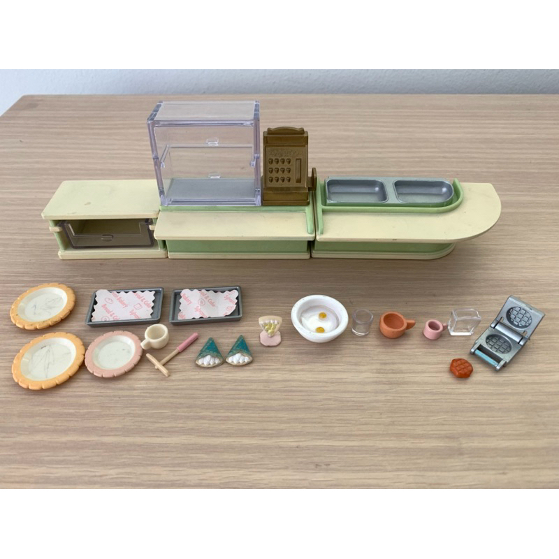 สินค้ามือสอง💥  Slyvanian Families อุปกรณ์ห้องครัว จากญี่ปุ่น 🇯🇵