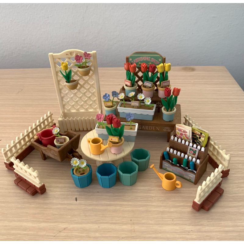 สินค้ามือสอง💥  Slyvanian Families ร้านดอกไม้ จากญี่ปุ่น 🇯🇵