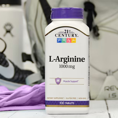 21st Century, L-Arginine, 1,000 mg, 100 Tablets