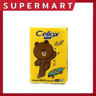 SUPERMART Cellox Purify เซลล็อกซ์ไลน์เฟรนด์แฮงค์กี้ 10 แผ่น*…