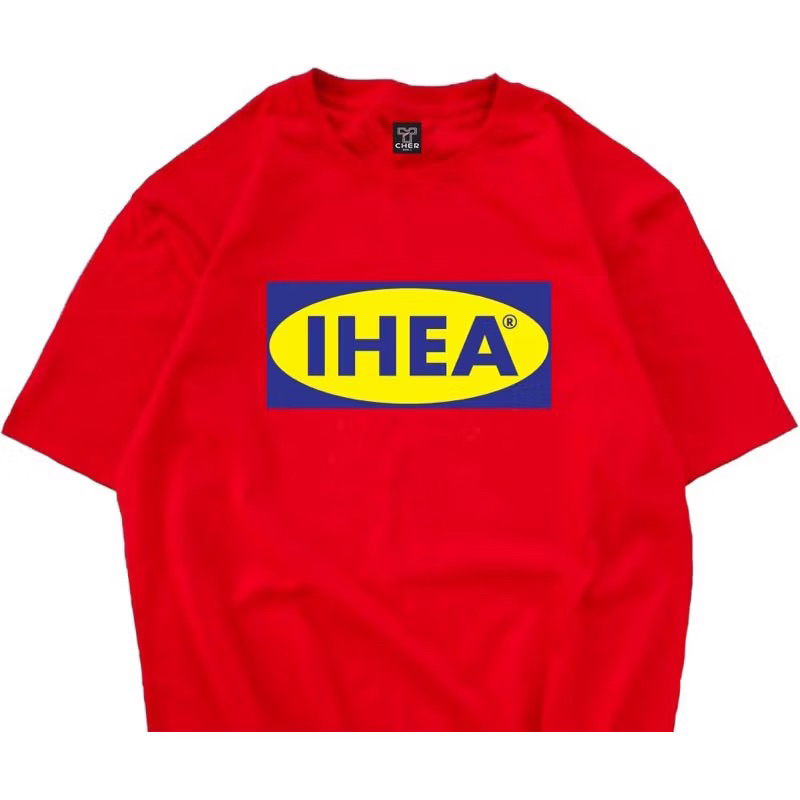 เสื้อยืดสกรีนลาย IHEA มีหลายสีให้เลือก เนื้อผ้าcotton100%ใสสบายใส่ได้ทั้งหญิงและชาย