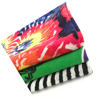 Hawaiiroom ผ้าโพกหัว ผ้าพันคอ ผ้าคอตตอน ขนาด 55x55cm