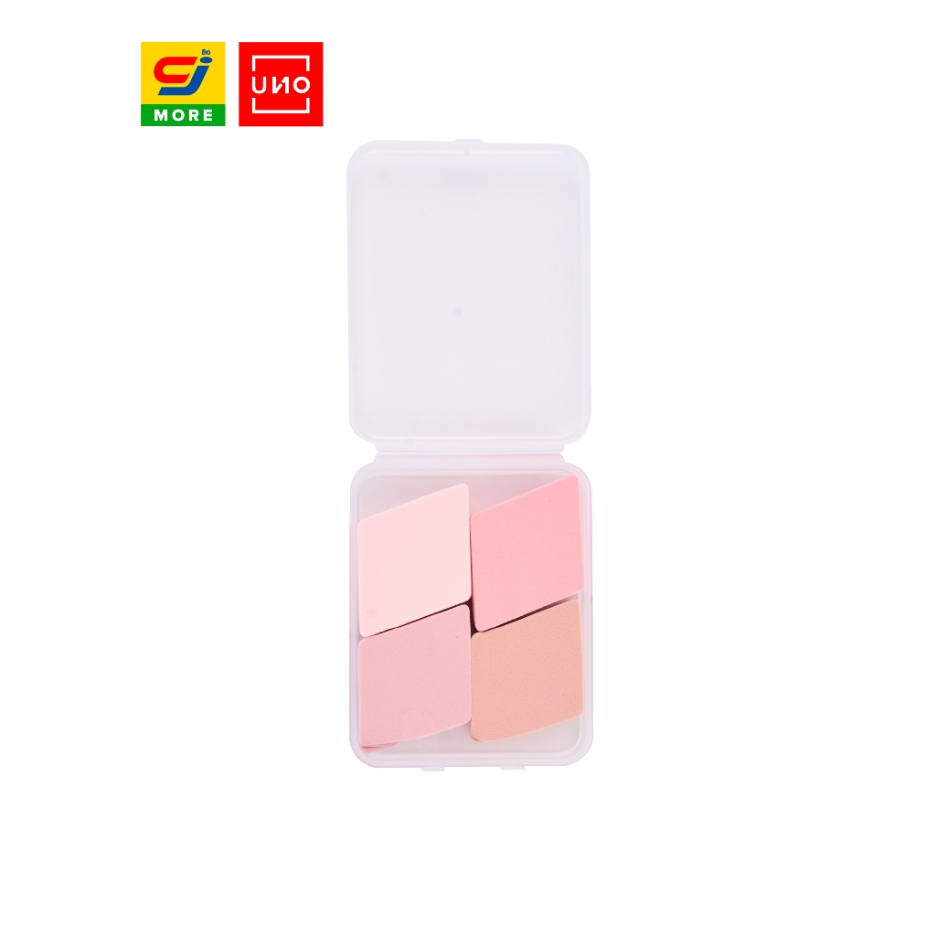 UNO ฟองน้ำแต่งหน้า 4 ชิ้น รุ่น 59