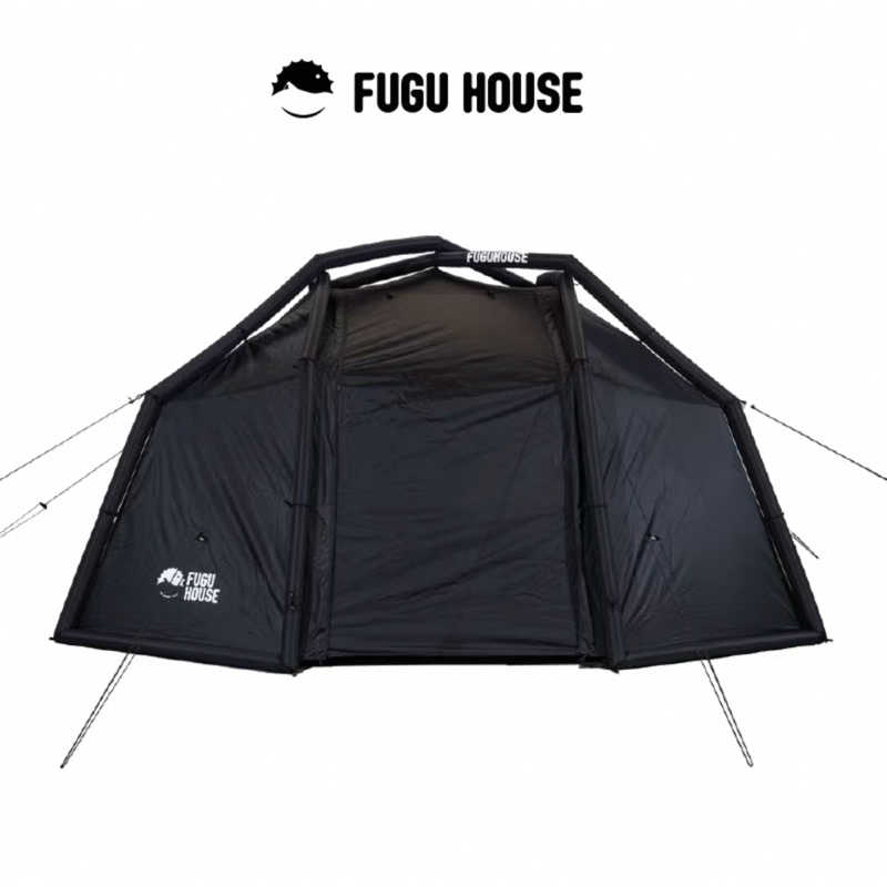 Fugu house เต๊นท์เสาลม ราคาดีงาม inflatable tent สายเบา พกพา เล็กๆ