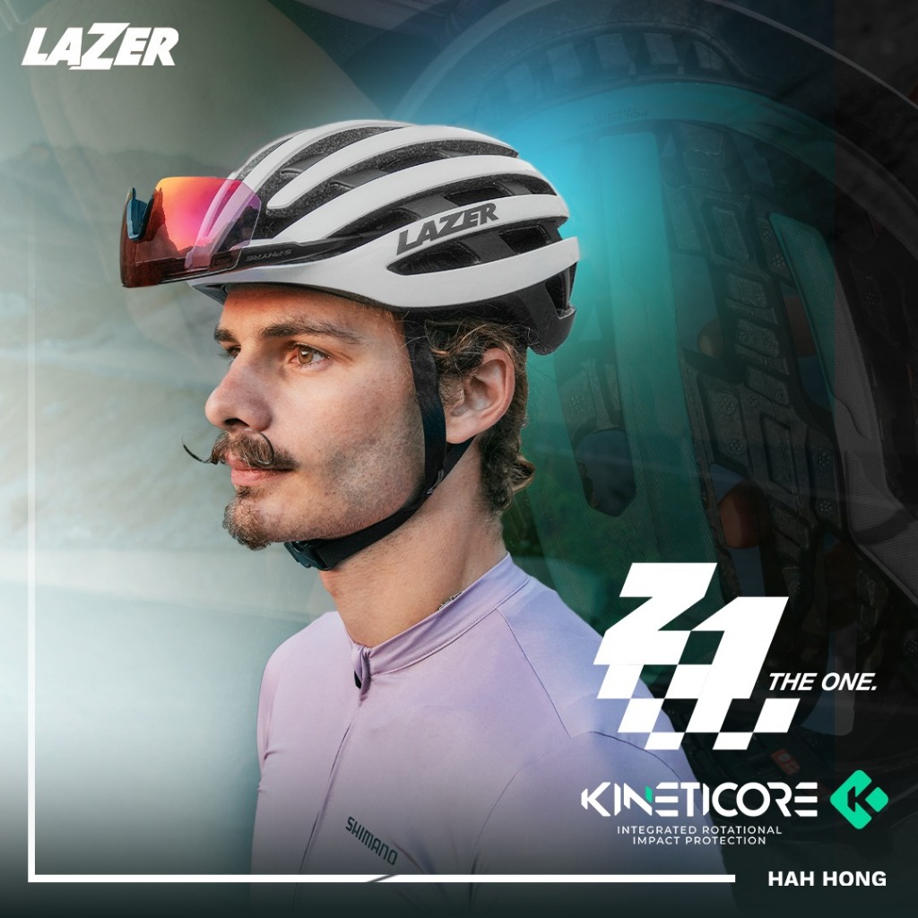 หมวกปั่นจักรยาน กันน็อค LAZER Z1 Kineticore 5 สี หมวกกันกระแทก ใส่ได้ทั้งผู้ชายและผู้หญิง