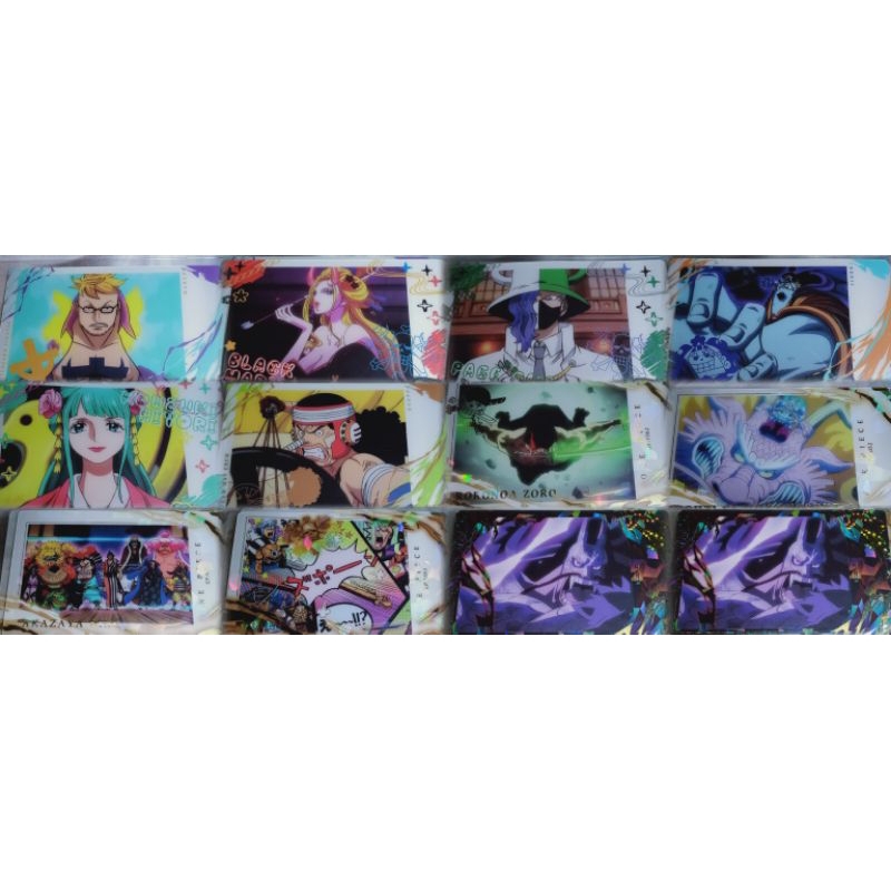 ONE PIECE wafer card 