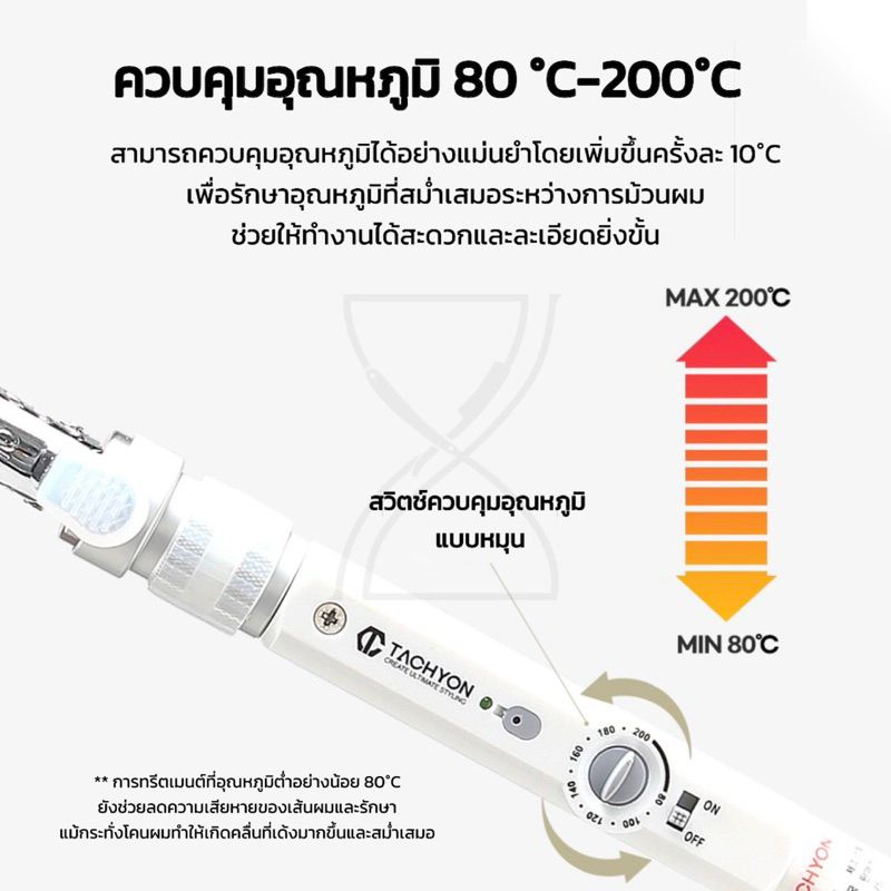 (พร้อมส่ง/ของเกาหลีแท้) เครื่องม้วนเซรามิก TACHYON รูปที่ 7